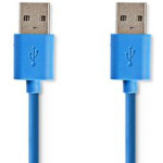 Nedis USB 3.0-CABLE A M-A M 2.0m BL