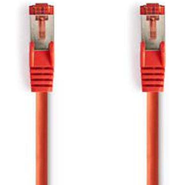 Nedis CAT6 S/FTP-Network Cable RJ45M-RJ45M 15m Red