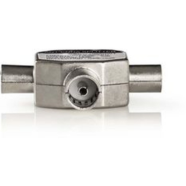 Nedis Adapter Coax 2X IEC (Coax) M - IEC (Coax) F