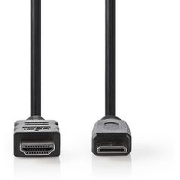 Nedis High Speed HDMI-CBL HDMI-Conn-HDMI-Miniconn 2m BK