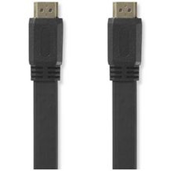Nedis Flat High Speed HDMI-CBL HDMI-Conn-HDMI-Conn 3m BK
