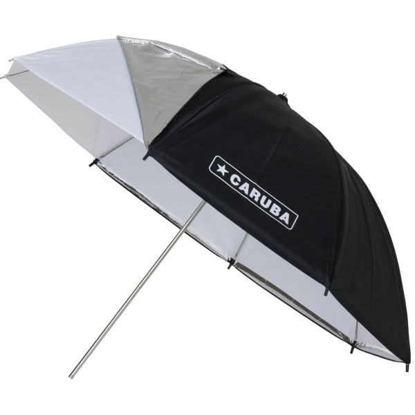 Caruba 32&quot;/81cm Optical White Satin w/ Removable Black Cover