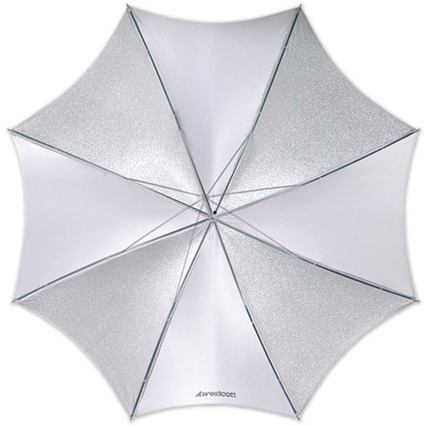 Westcott 32&quot;/81cm Soft Silver Umbrella