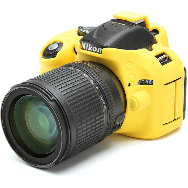 easyCover Body Cover For Nikon D5200 Yellow