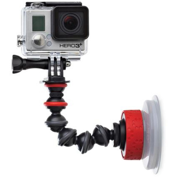 Joby Gorillapod Suction Cup &amp; Gorillapod Arm Black/Red