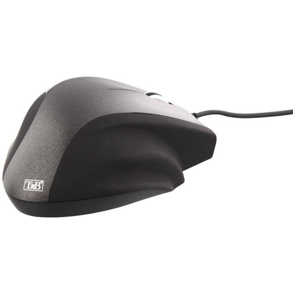 TnB Ergo Line - Wired Ergonomic Mouse - Black