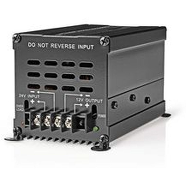 Nedis Stroomomvormer 24 V DC-12 V DC 20 A OUTP.