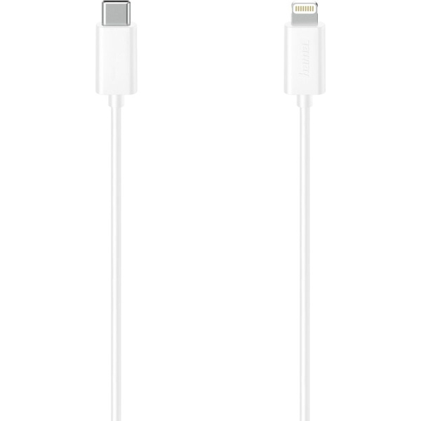 Hama USB-C-Cable For iPhone/iPad w/ Lightning-Connect 1.50m