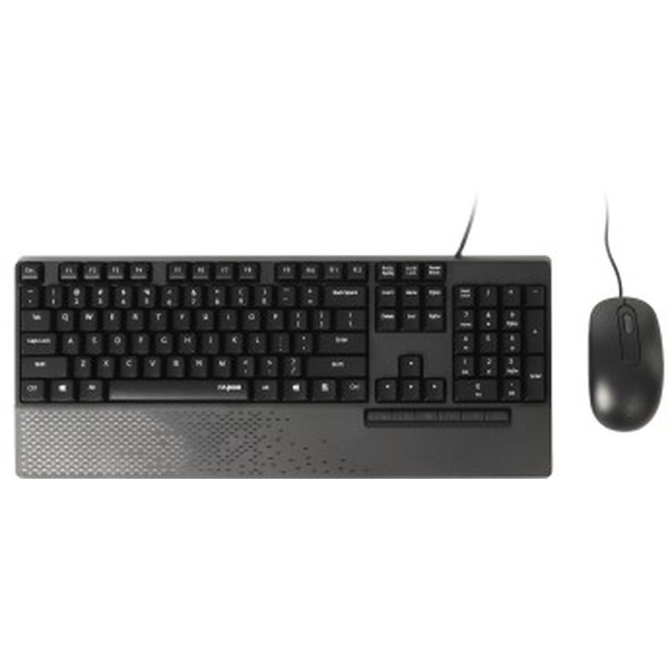 Rapoo Keyboard Combo Set QWERTY w/ Mouse NX2000 Black