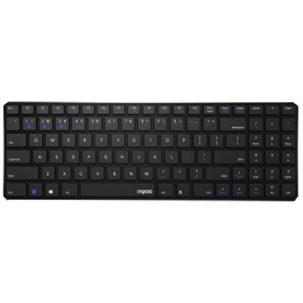 Rapoo Wireless Multimedia Keyboard Ultra Dun E9100m