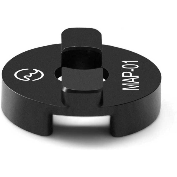 Sunwayfoto Manfrotto Ball Head Adapter Raised Top MAP-01