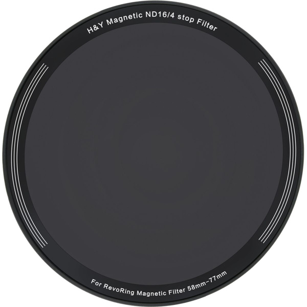 H&Y ND16 Magnetic Filter For RevoRing VND/CPL 58-77mm