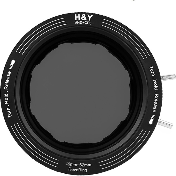 H&Y RevoRing Variable ND3-ND1000 + CPL Filter 46-62mm