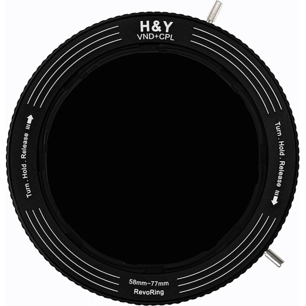 H&Y RevoRing Variable ND3-ND1000 + CPL Filter 58-77mm