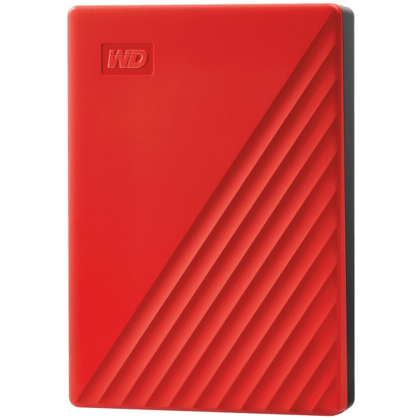 Western Digital My Passport 4TB USB 3.2 GEN1 Red