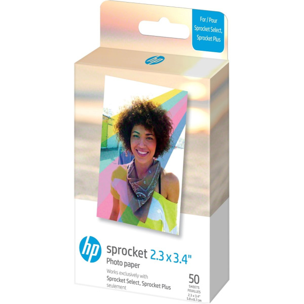 HP Sprocket Select 50 Pack 2.3x3.4