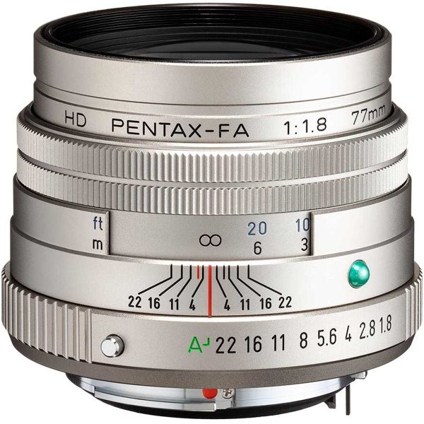 Pentax HD FA 77mm f/1.8 Limited Silver