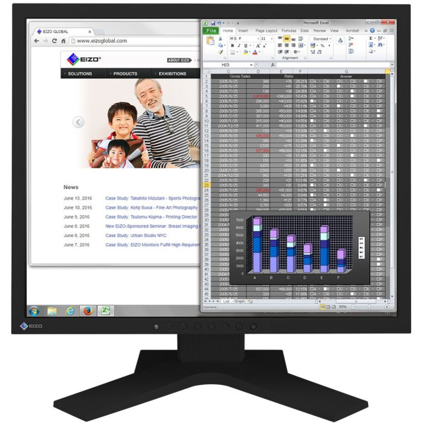 EIZO FlexScan S1934H Black