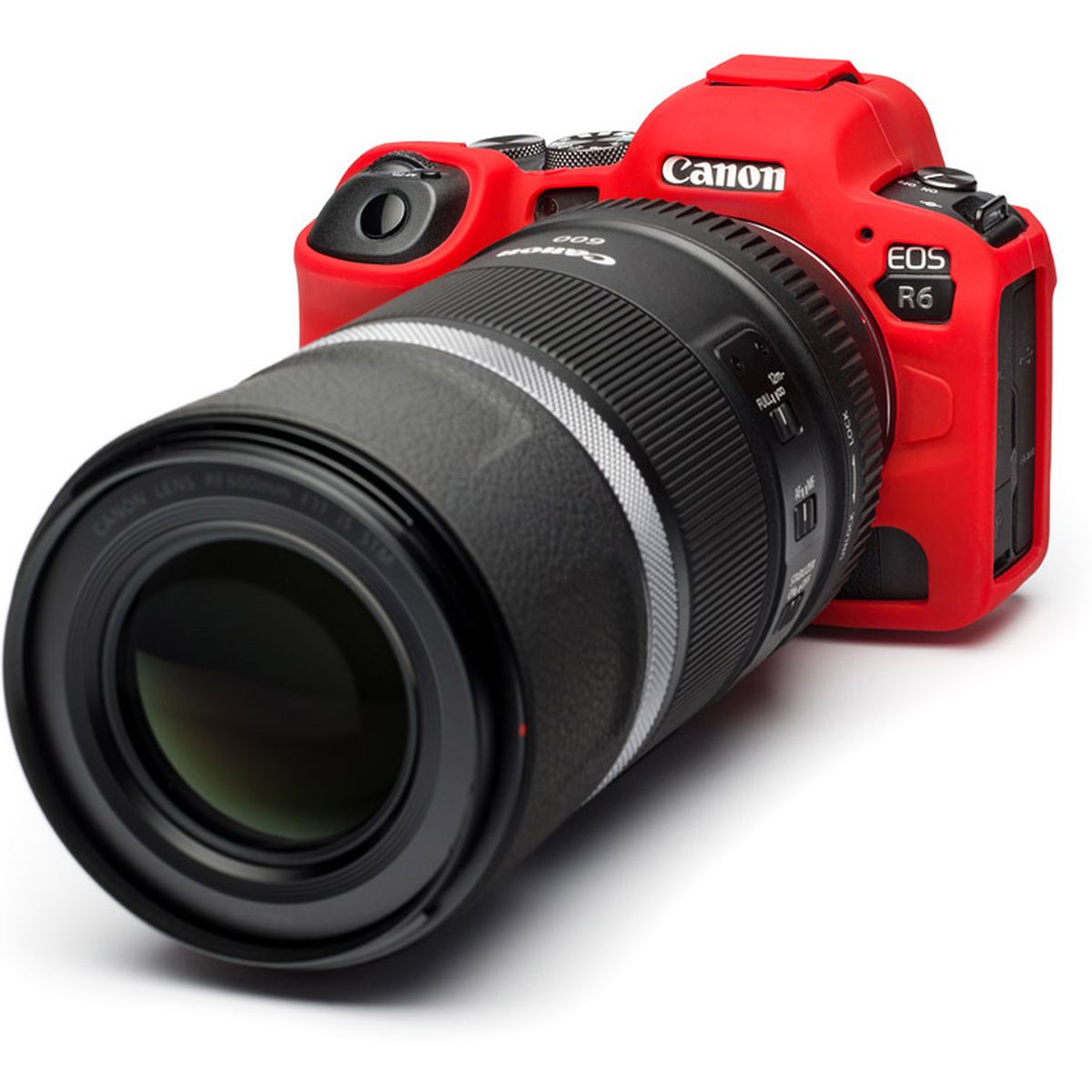 easyCover Body Cover For Canon R5 / R6 Red New - Image 2