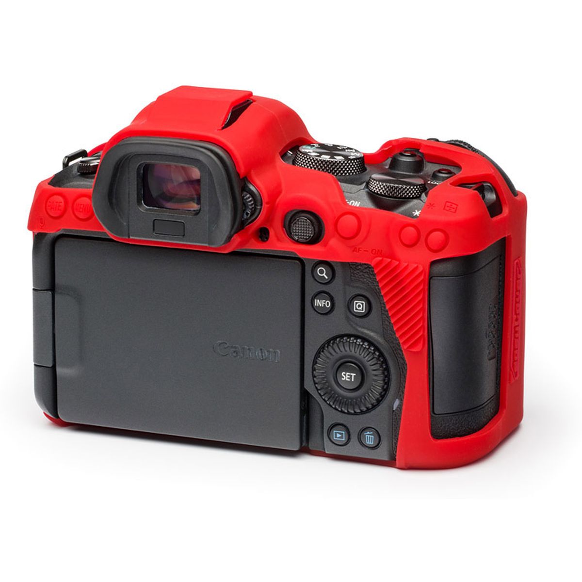 easyCover Body Cover For Canon R5 / R6 Red New - Image 3