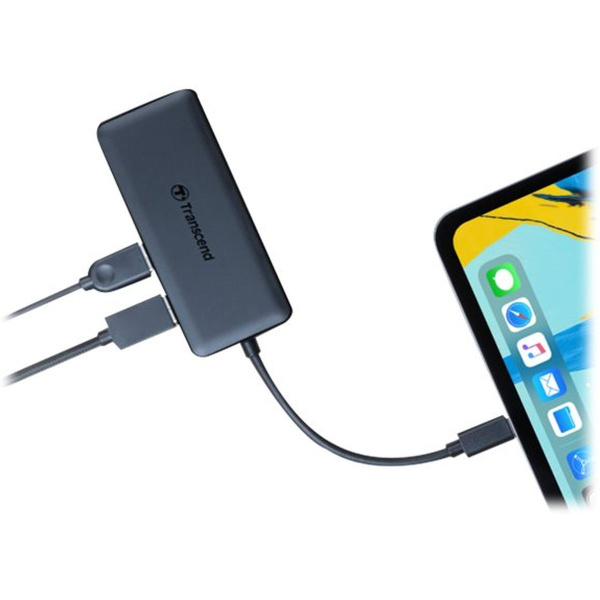 Transcend 6-IN-1 HUB5C 2XUSB3.1 G1/1XUSB3.1 G2/1X USB-C