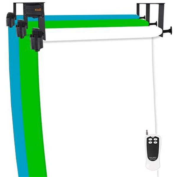 StudioKing Background System Electric B-3WE For 3 Rolls