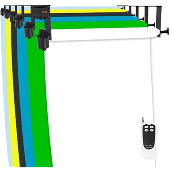 StudioKing Background System Electric B-6WE For 6 Rolls