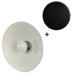StudioKing Beauty Dish White SK-BD550W 55cm w/ Honeycomb