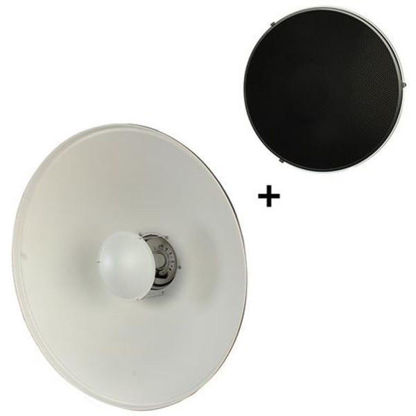 StudioKing Beauty Dish White SK-BD550W 55cm For Falcon Eyes
