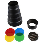 StudioKing Conische Snoot SK-CS95 For 9.5cm Studioflitsers