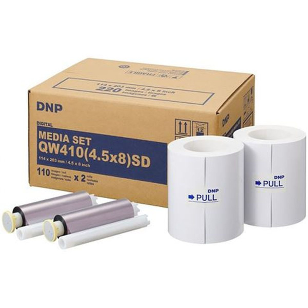 DNP Paper 220 Prints Standard SD 11x20 For DP-QW410
