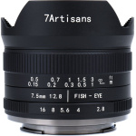 7Artisans 7.5mm f/2.8 MkII Fujifilm X-Mount | APS-C