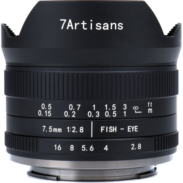 7Artisans 7.5mm f/2.8 MkII Fujifilm X-Mount | APS-C