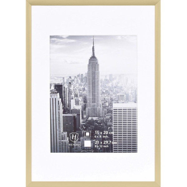 Henzo Frame Manhattan 21x30 Gold