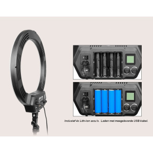 KingJoy R216+fl2009+bd3+lc15 Ringlight Set - Image 3