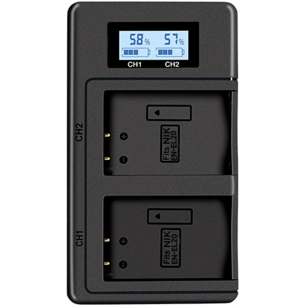 Mcoplus Duocharger USB Nikon and-EL20