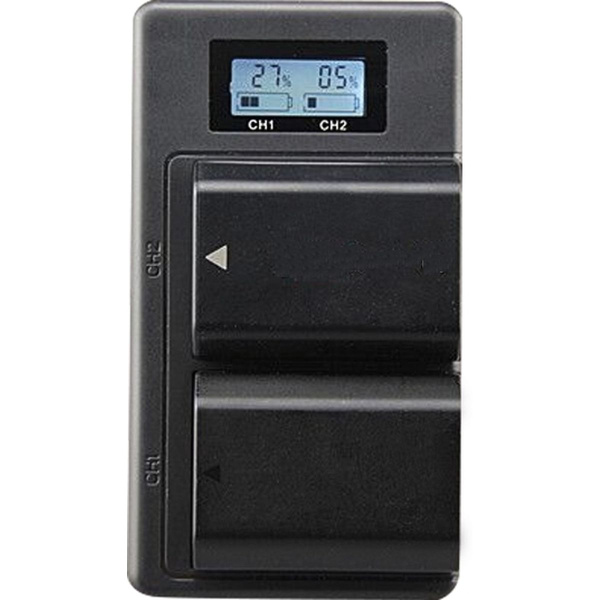 Mcoplus Duocharger USB w/ 2XNP-FZ100
