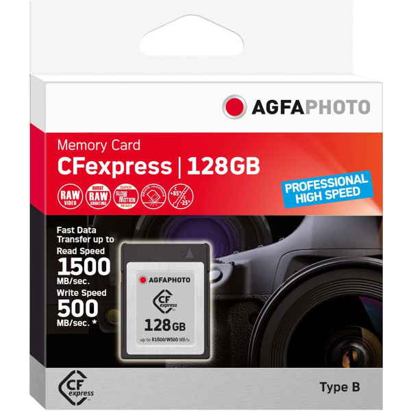 Agfa Photo CFexpress 128 GB Professional High Speed