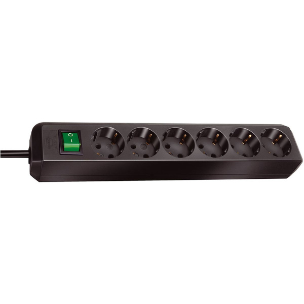 Brennenstuhl Eco-Line Power Distribution Unit 6 Sockets