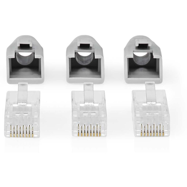 Nedis RJ45-Connector RJ45 Pass Through Sturdy/Gesnoerd CAT6