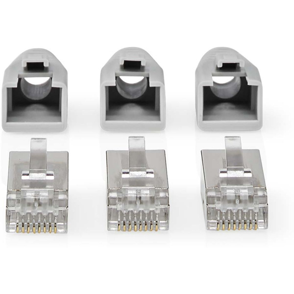 Nedis RJ45-Connector RJ45 Pass Through Sturdy/Gesnoerd CAT6