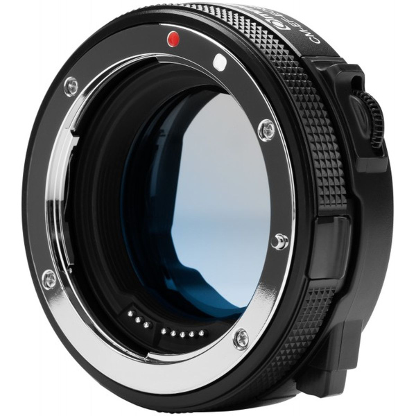 Commlite Bayonet Adaptor cm-EF-Eosr VCPL Canon EF/Canon RF w/ Polarizing Filter