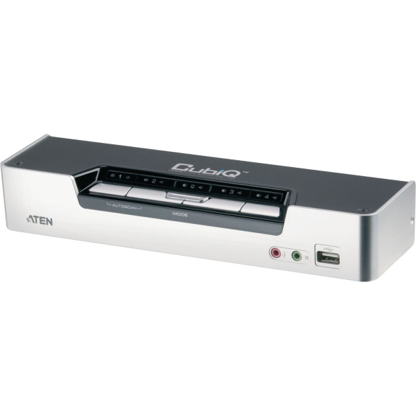 Aten 4-Port KVM Switch Black