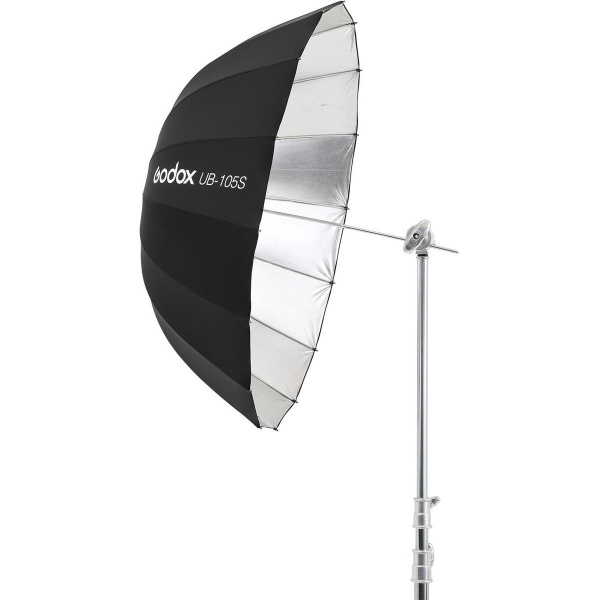 Godox 105cm Parabolic Umbrella Black&amp;silver