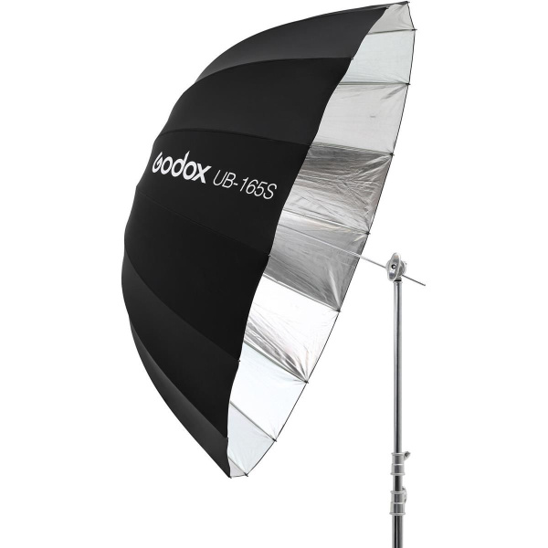 Godox 165cm Parabolic Umbrella Black&amp;silver