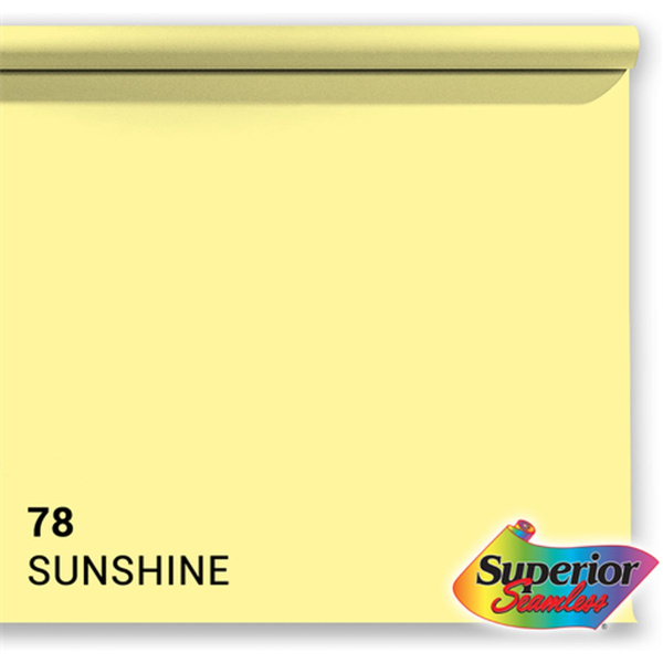 Superior Background Roll Sunshine (NR 78) 1.35m X 11m