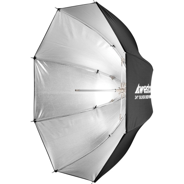 Westcott Deep Umbrella - Silver Bounce (24)