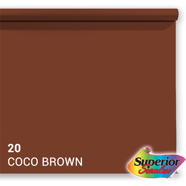 Superior Background Rol Coco Brown (NR 20) 1.35m X 11m