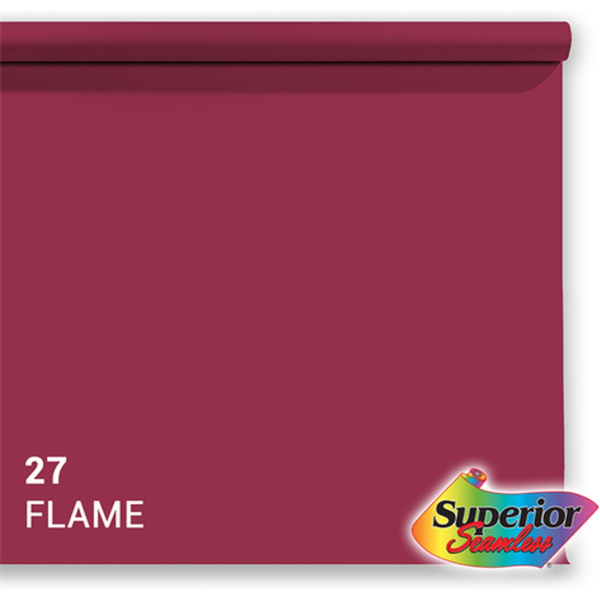Superior Background Rol Flame (NR 27) 1.35m X 11m