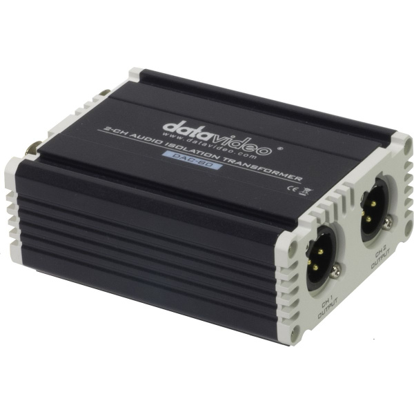Datavideo DAC-80 2 Channel Audio Isolation Transformer